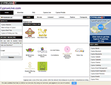 Tablet Screenshot of cypruslive.com